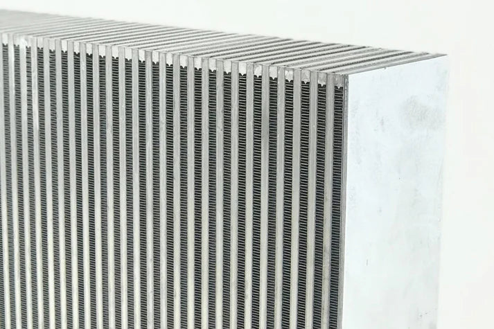 HP Bar & Plate Intercooler Core 22Lx14Hx5.5W - Vertical Flow / R35 GT-R Fitment Front View