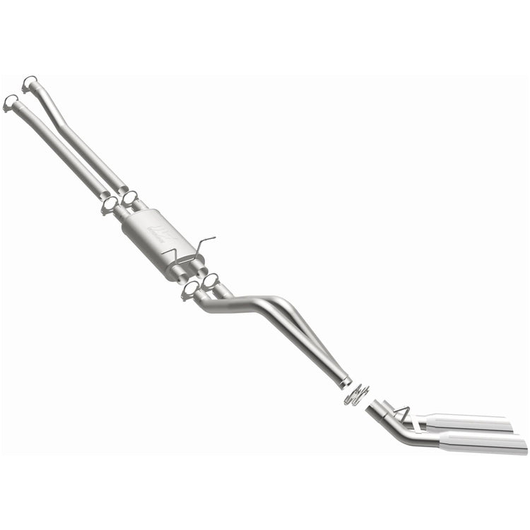 MagnaFlow 2002-2003 Ford F-150 Street Series Cat-Back Performance Exhaust System Front View