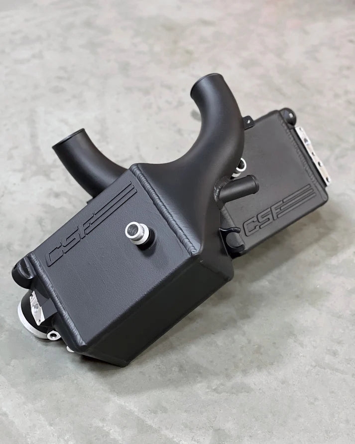 BMW X5M / X6M / XM High-Performance Charge-Air-Coolers Front View Black