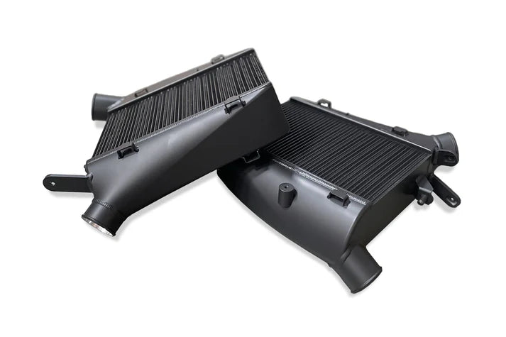 Audi C8 RS6/RS7 High-Performance Twin Intercooler Set Front View