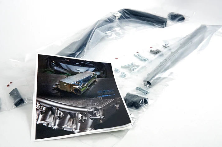 A90 Supra / BMW B58 Charge-Air Cooler Manifold Front View