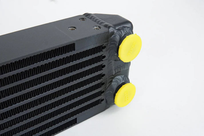 Universal Dual-Pass Oil Cooler / RS Porsche / M22 x 1.5 / 22L x 4.75H x 2.16W