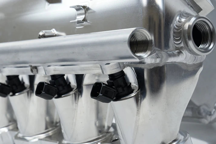 BMW S58 "Level-Up" Charge Air Cooler Manifold Front View