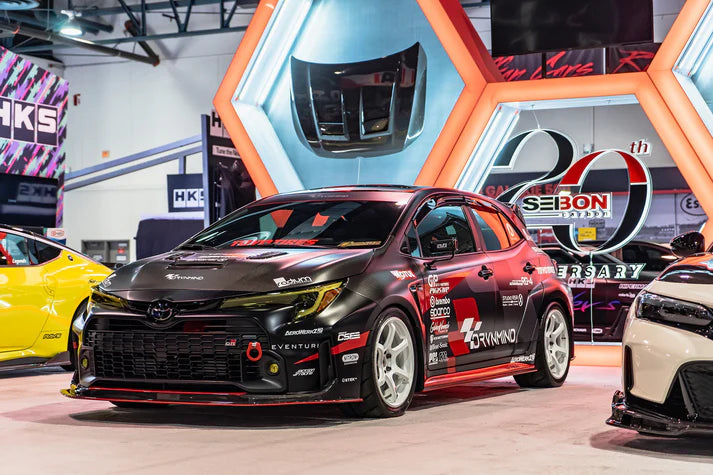 Toyota GR Corolla Stepped-Core Intercooler Front View