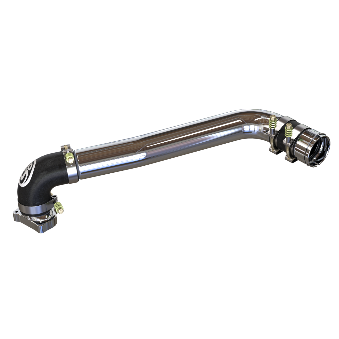 UPPER COOLANT PIPE FOR 2011-2016 FORD POWERSTROKE 6.7L Front View