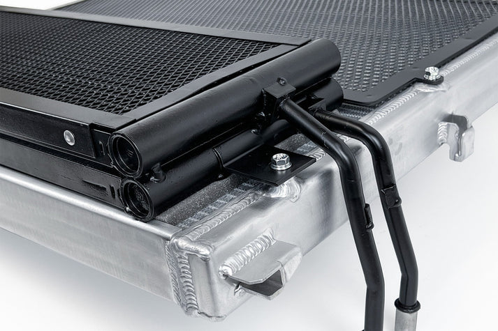 BMW F9X X3M / X4M Performance Cooling Module (Heat Exchanger + Trans Cooler) Front View