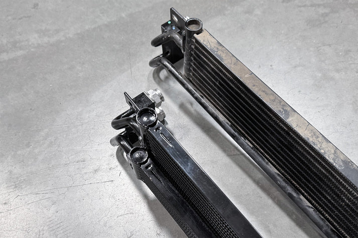 Jeep Wrangler (JL) & Gladiator (JT) High-Performance Transmission Oil Cooler Front View