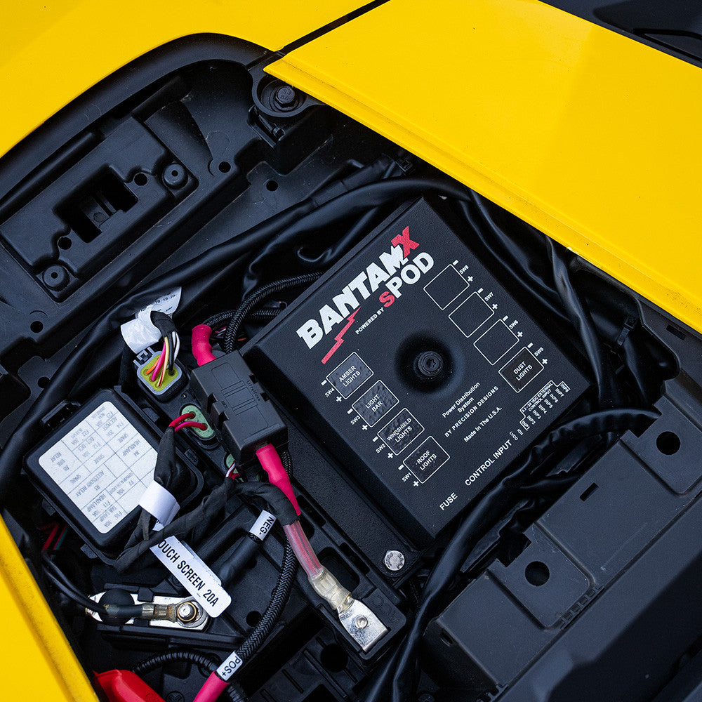 Can-Am Maverick R HD Steering Wheel Mount Kit Display on Vehicle