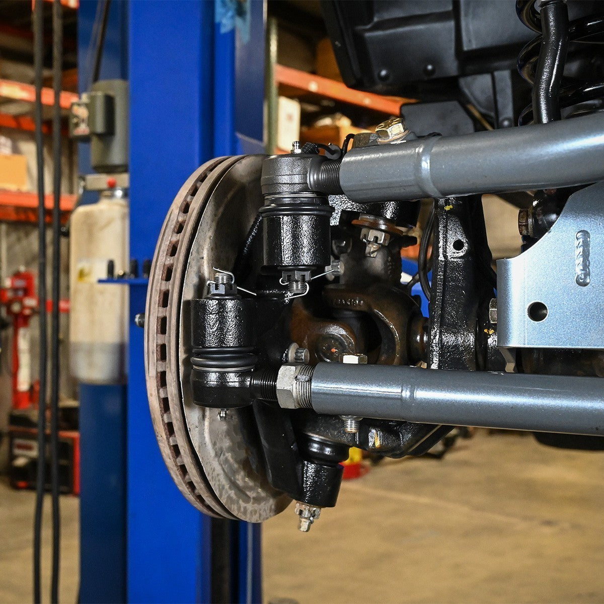 Synergy Jeep JL/JLU/JT HD Steering Knuckle Kit Front View