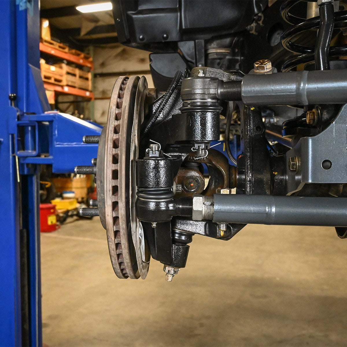 Synergy Jeep JL/JLU/JT HD Steering Knuckle Kit Front View