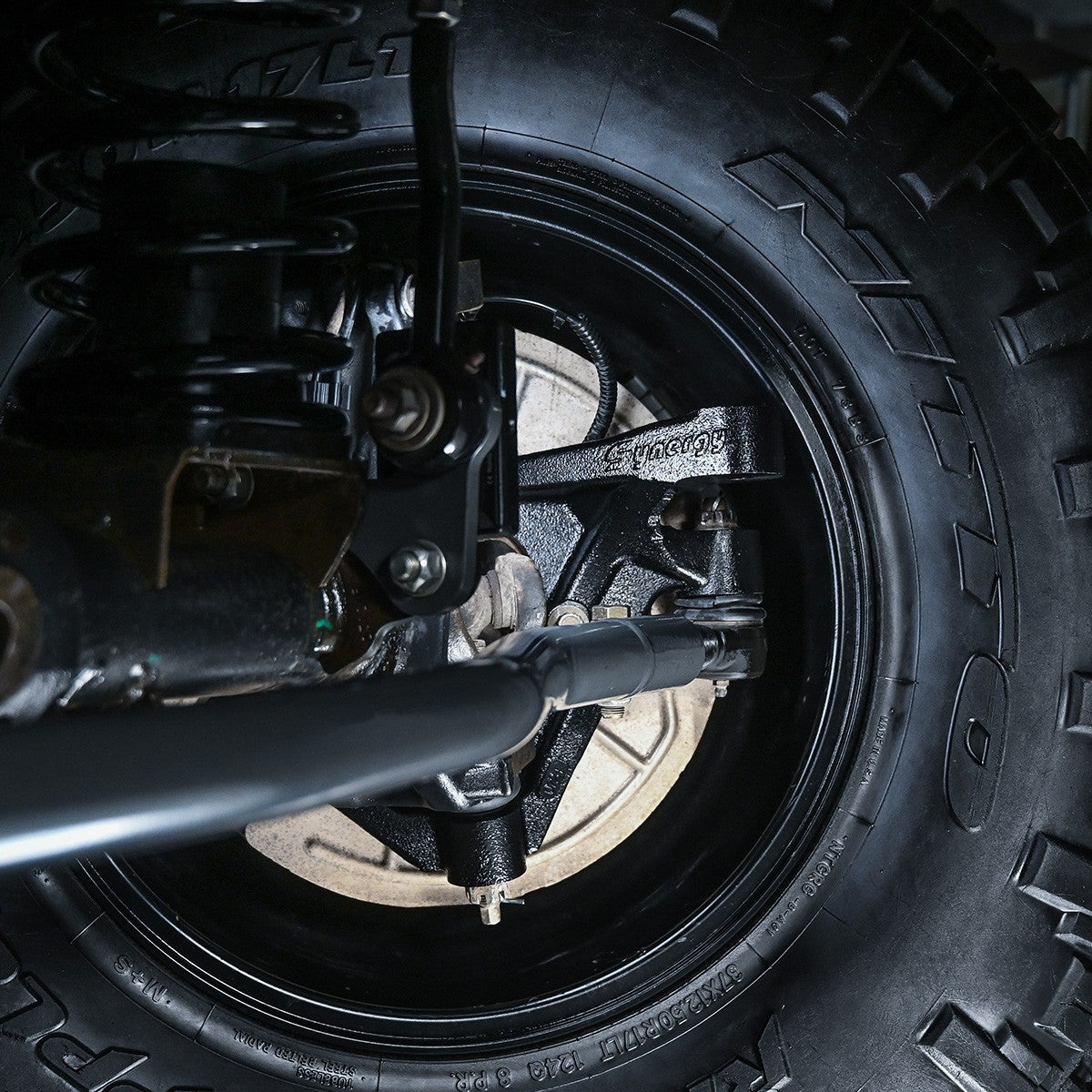 Synergy Jeep JL/JLU/JT HD Steering Knuckle Kit Front View