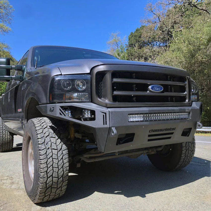 1999-2004 FORD SUPERDUTY F250/F350 OCTANE FRONT BUMPER Front View