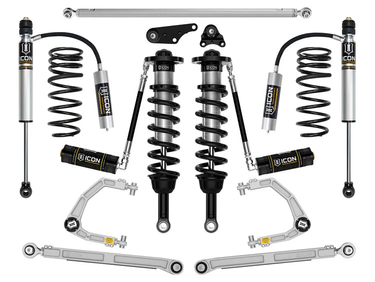 ICON 2025 Toyota 4Runner 4WD, 1.25-3" Lift, Stage 4 Suspension System, Billet