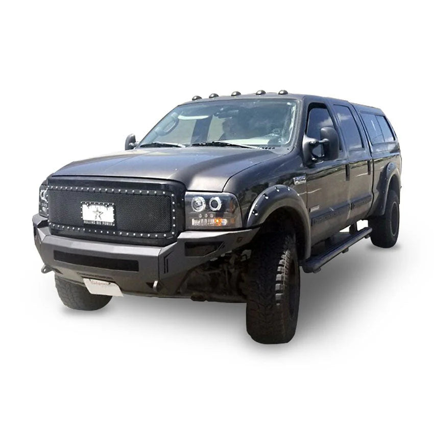 2005-2007 FORD SUPERDUTY F250/F350 OCTANE FRONT BUMPER Front View