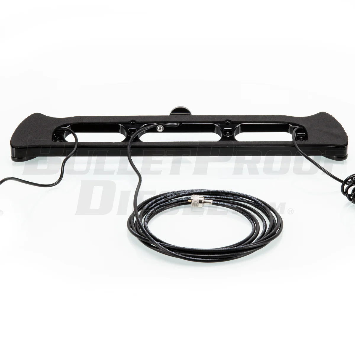 Third Brake Light Single Antenna Mount - With Rigid LEDs Front View