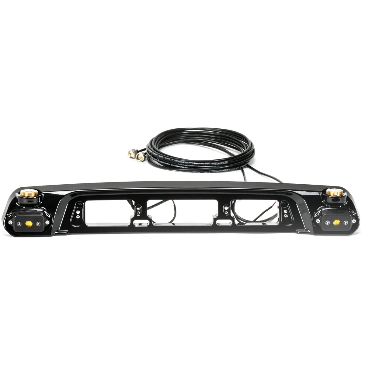 2019-2023 RAM 1500 and TRX 3rd Brake Light DUAL Antenna Mount with Amber Baja Designs Lights Display