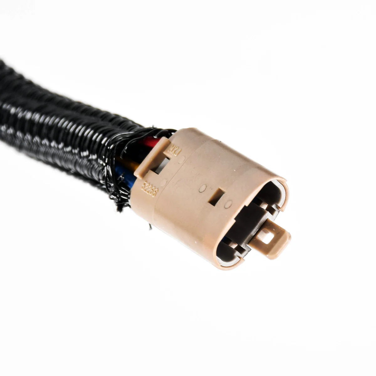 Third Brake Light Antenna Mount - 2017-2024 Ford Super Duty - With Tomar LED Lights Close-up Display