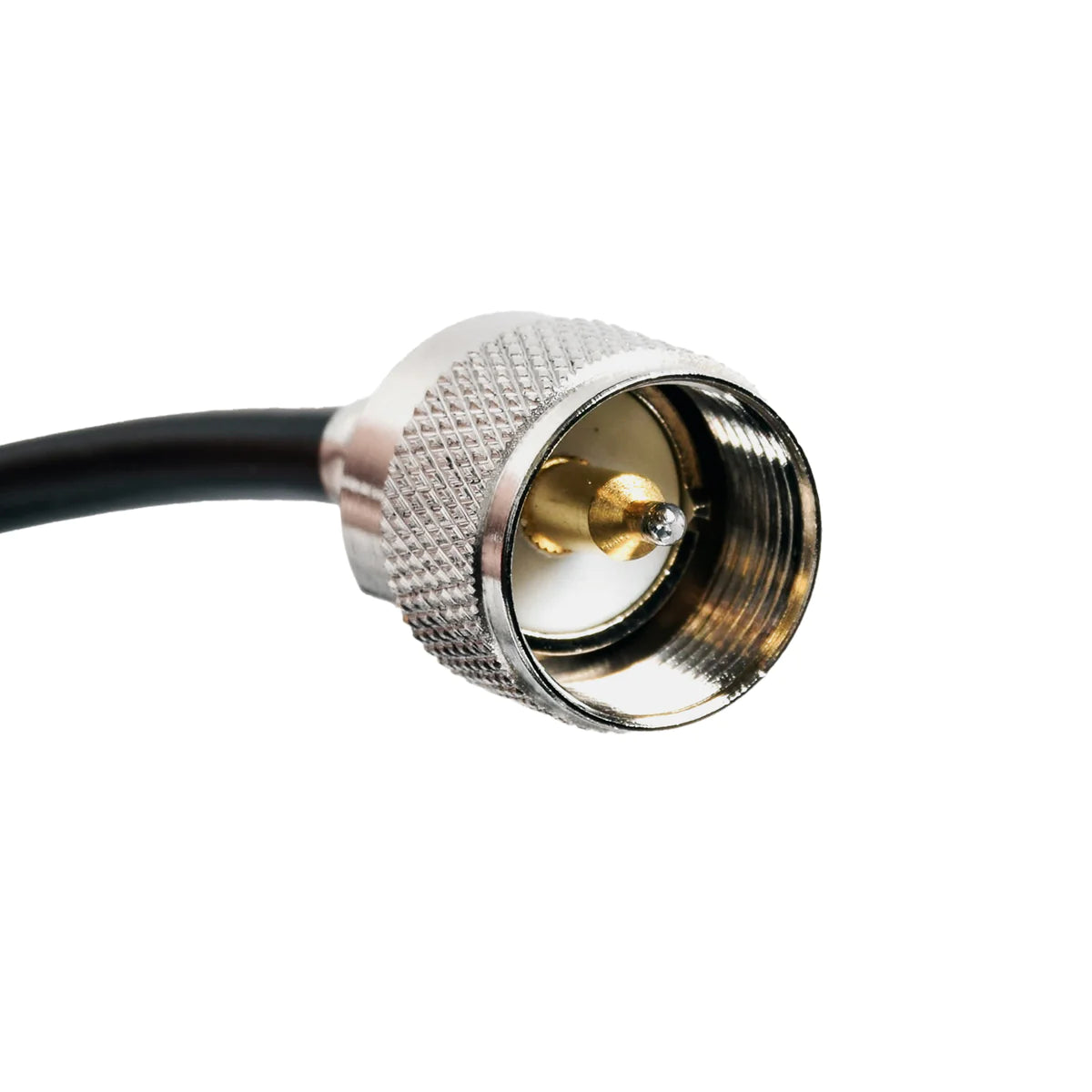 Third Brake Light Antenna Mount - 2015-2024 Ford F150 - With Tomar LED Lights Close-up Display