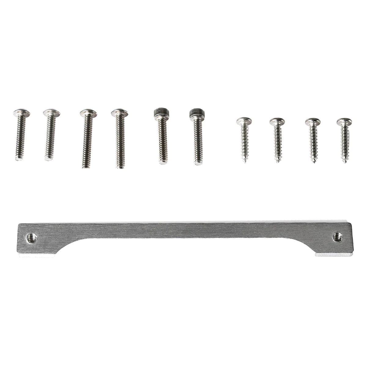 Third Brake Light Antenna Mount - 2015-2024 Ford F150 - With Tomar LED Lights Display of Included Hardware