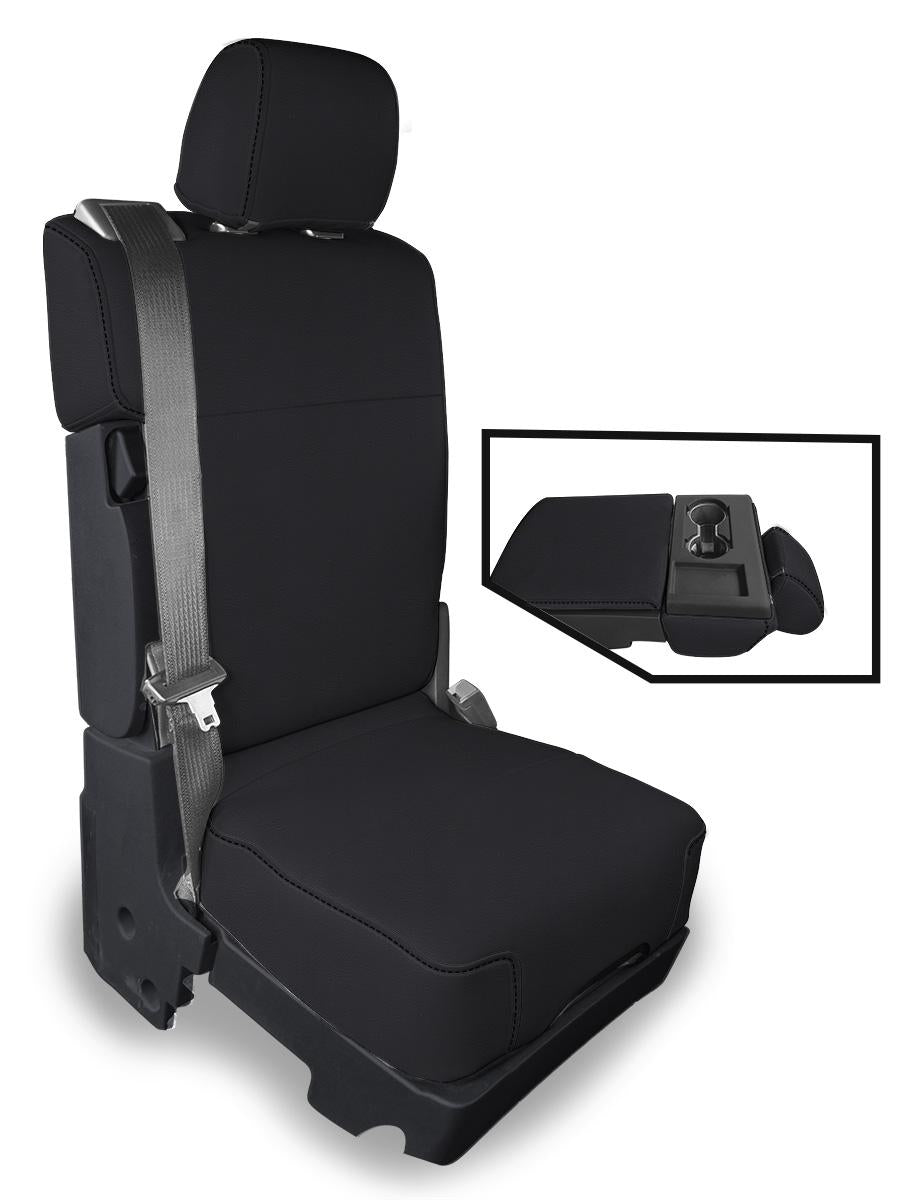 Center Jump Seat Cover for 2015+ Ford F150, 2017+ Super Duty Side View