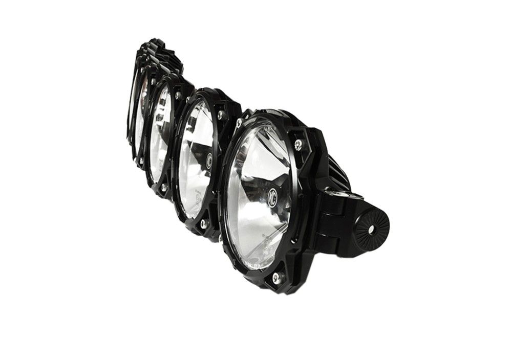 KC HiLites 50" Gravity® Pro6 LED - 8-Light - Curved Light Bar System - 160W Combo Beam Front View