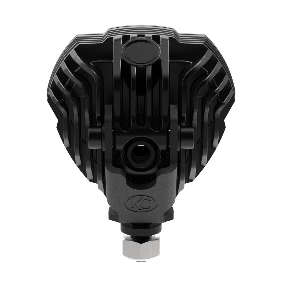 KC HiLites FLEX ERA 3 Dual Mode SAE Fog LED Light Pods | 2-Light Master Kit - Jeep Aftermarket Bumpers Front View