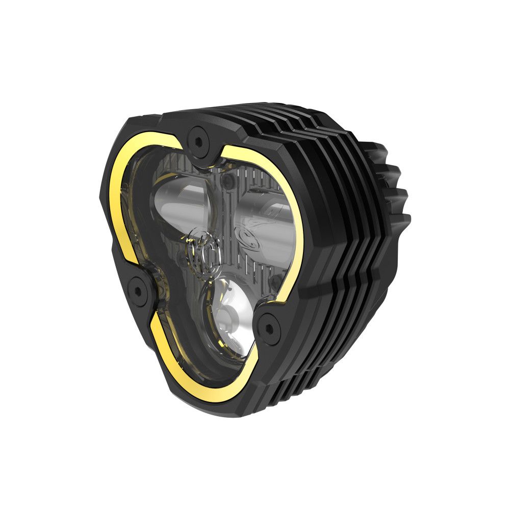 KC HiLites FLEX ERA 3 Dual Mode SAE Fog LED Light Pods | 2-Light Master Kit - Subaru Crosstrek/Forester Front View