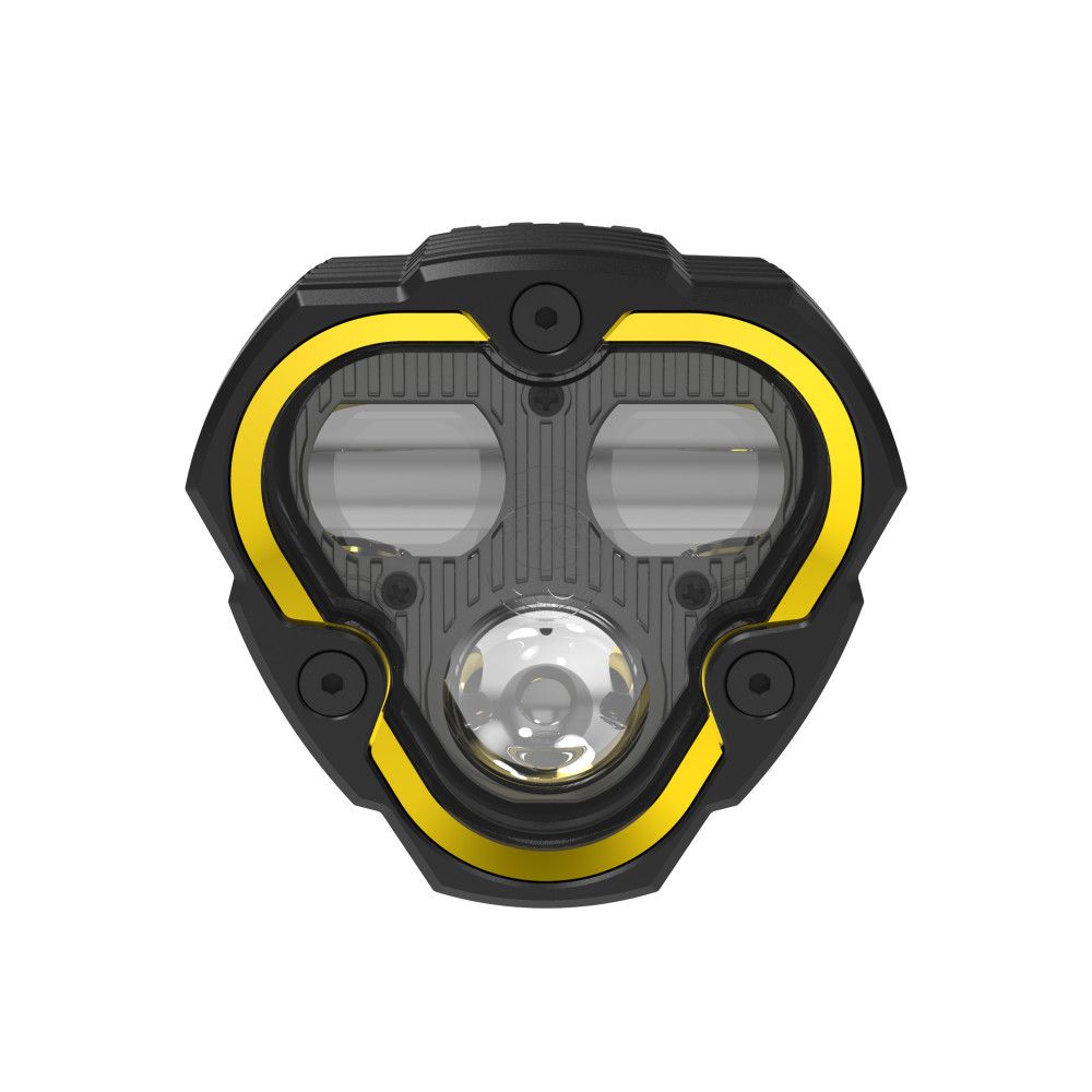 KC HiLites FLEX ERA 3 Dual Mode SAE Fog LED Light Pods | 2-Light Master Kit - Subaru Crosstrek/Forester Front View