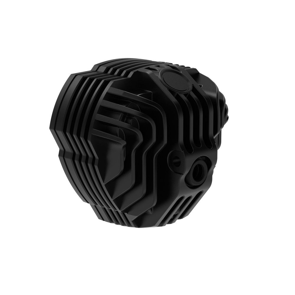 KC HiLites FLEX ERA 3 Dual Mode SAE Fog LED Light Pods | 2-Light Master Kit - Subaru Crosstrek/Forester Front View