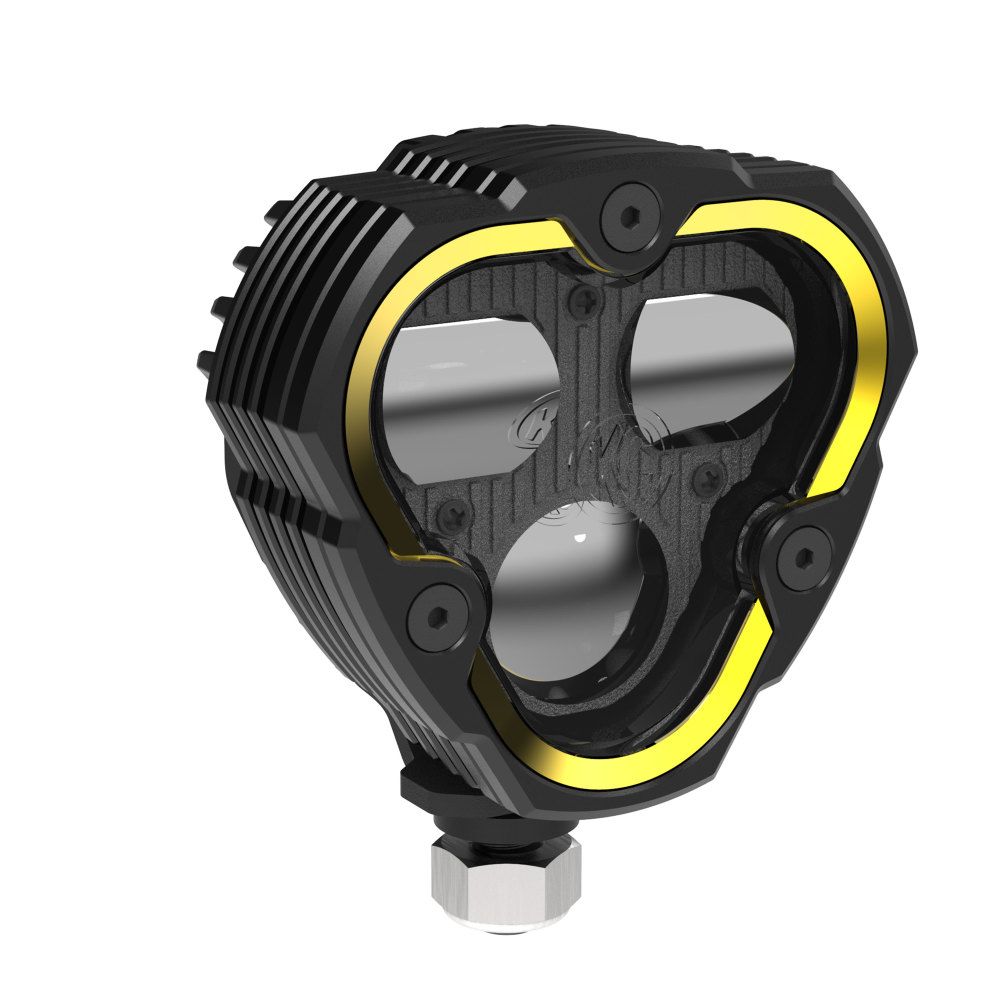 KC HiLites FLEX ERA 3 Dual Mode SAE Fog LED Light Pods | 2-Light Master Kit - Toyota Aftermarket Bumper