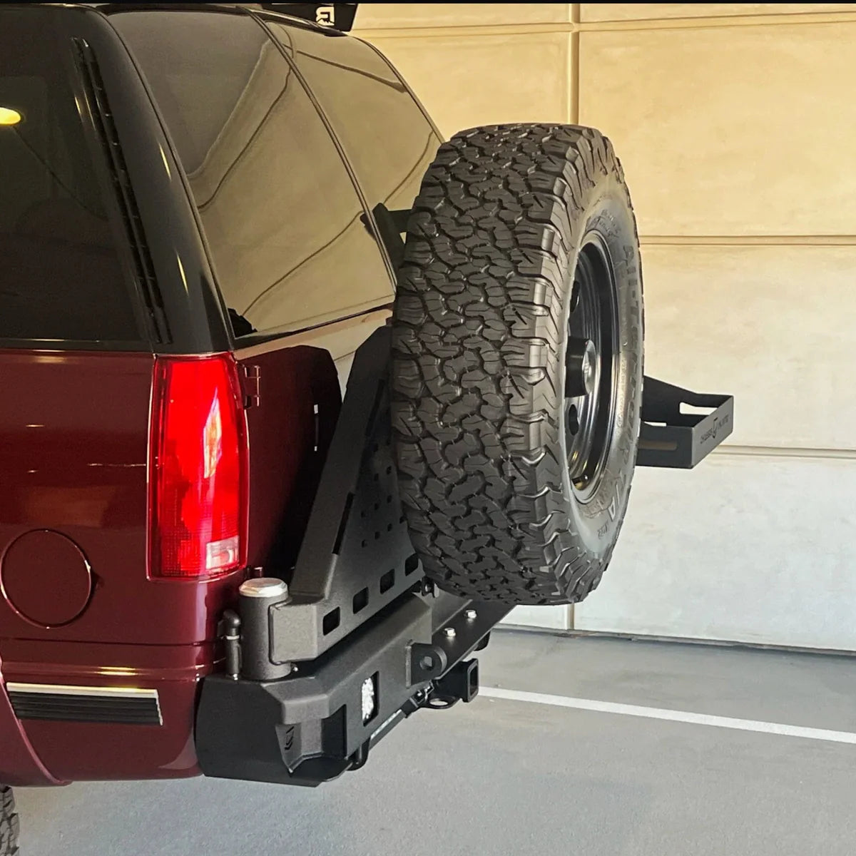 1992-1998 CHEVY/GM OCTANE DUAL SWING OUT REAR BUMPER Front View