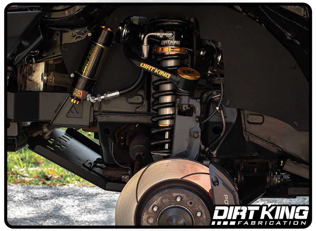 '05-23 Tacoma Dirt King 4130 Balljoint Upper Control Arm Kit Close-up Display on Vehicle