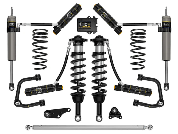 ICON 2025 Toyota 4Runner 4WD, 1.25-3" Lift, Stage 12 Suspension System, Tubular