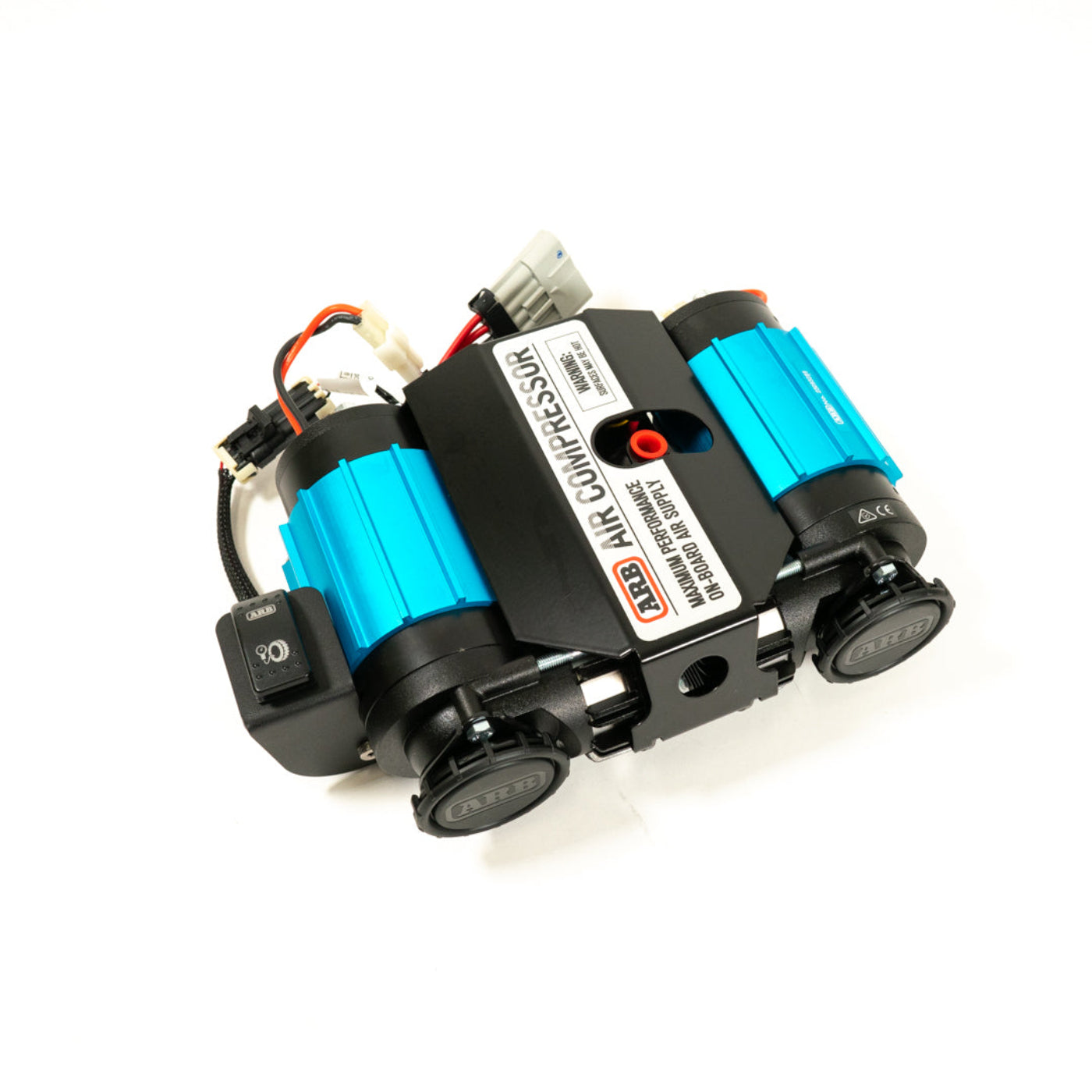 SDHQ Built ARB Twin Compressor Switch Mount Kit with S1 Harness installed