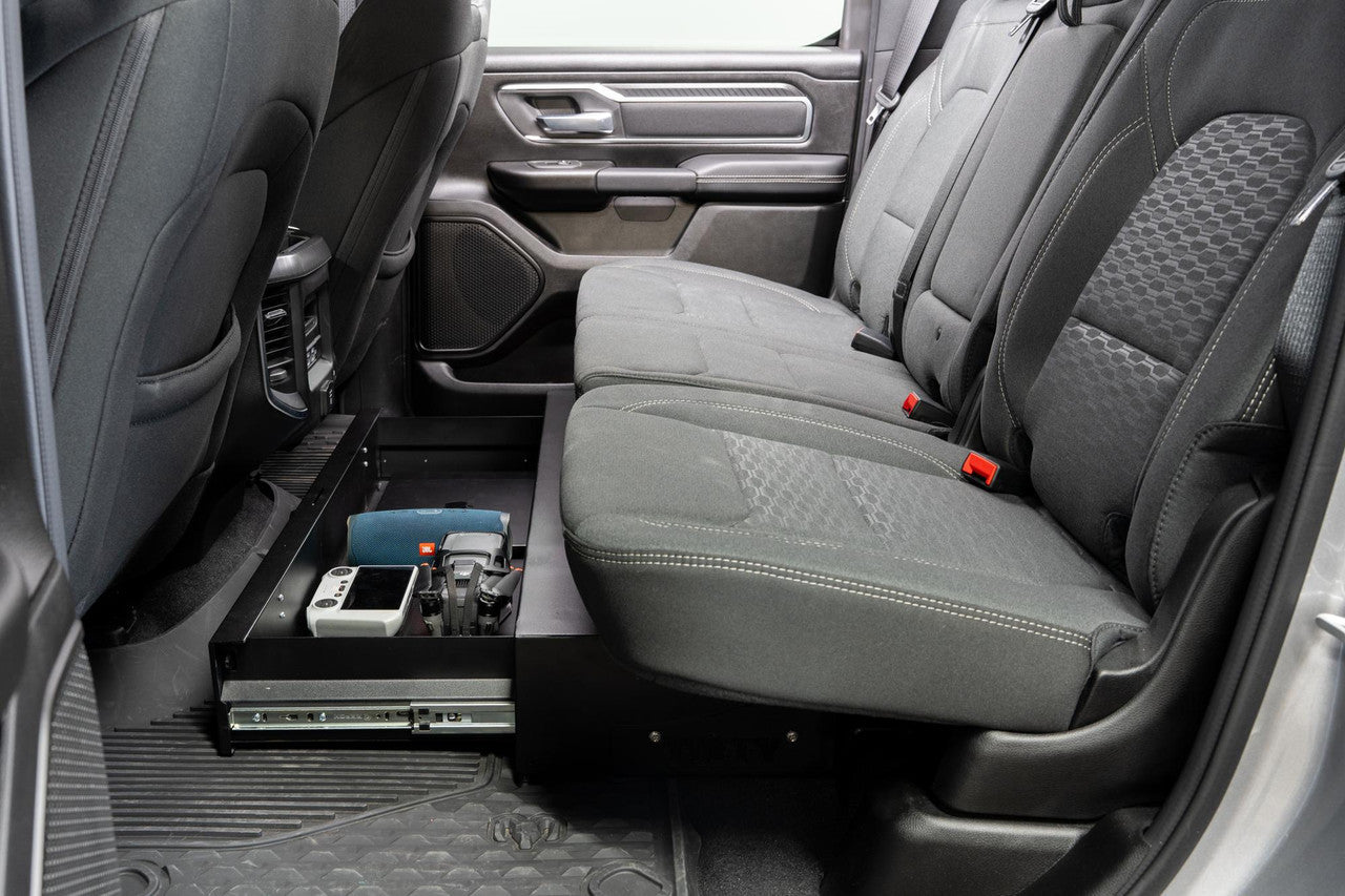 Security Drawer for 2019-2025 RAM 1500 Crew Cab Front View