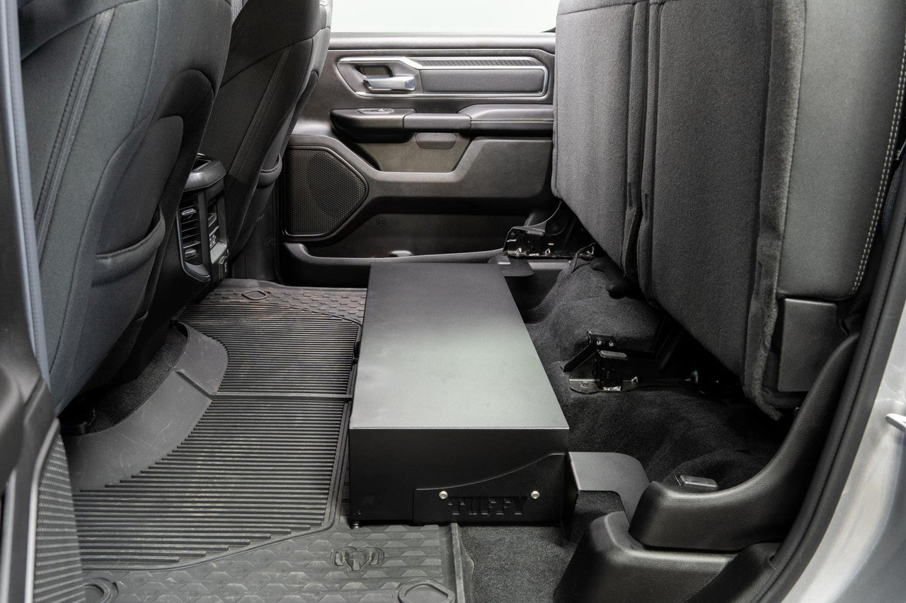 Security Drawer for 2019-2025 RAM 1500 Crew Cab Front View