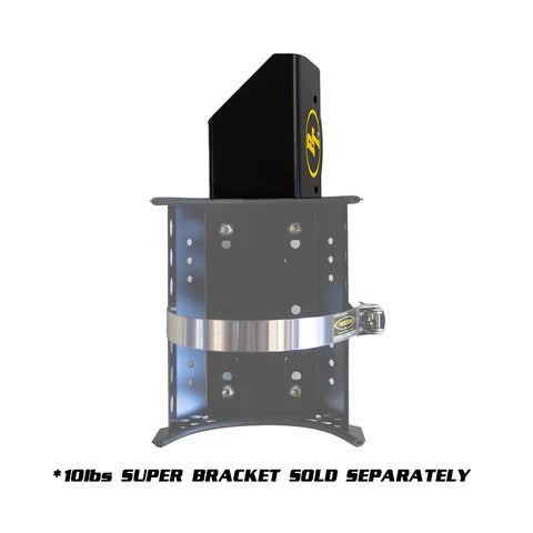 4 Door Wrangler JLU Sports Bar Mount (2018-2024+) Front View