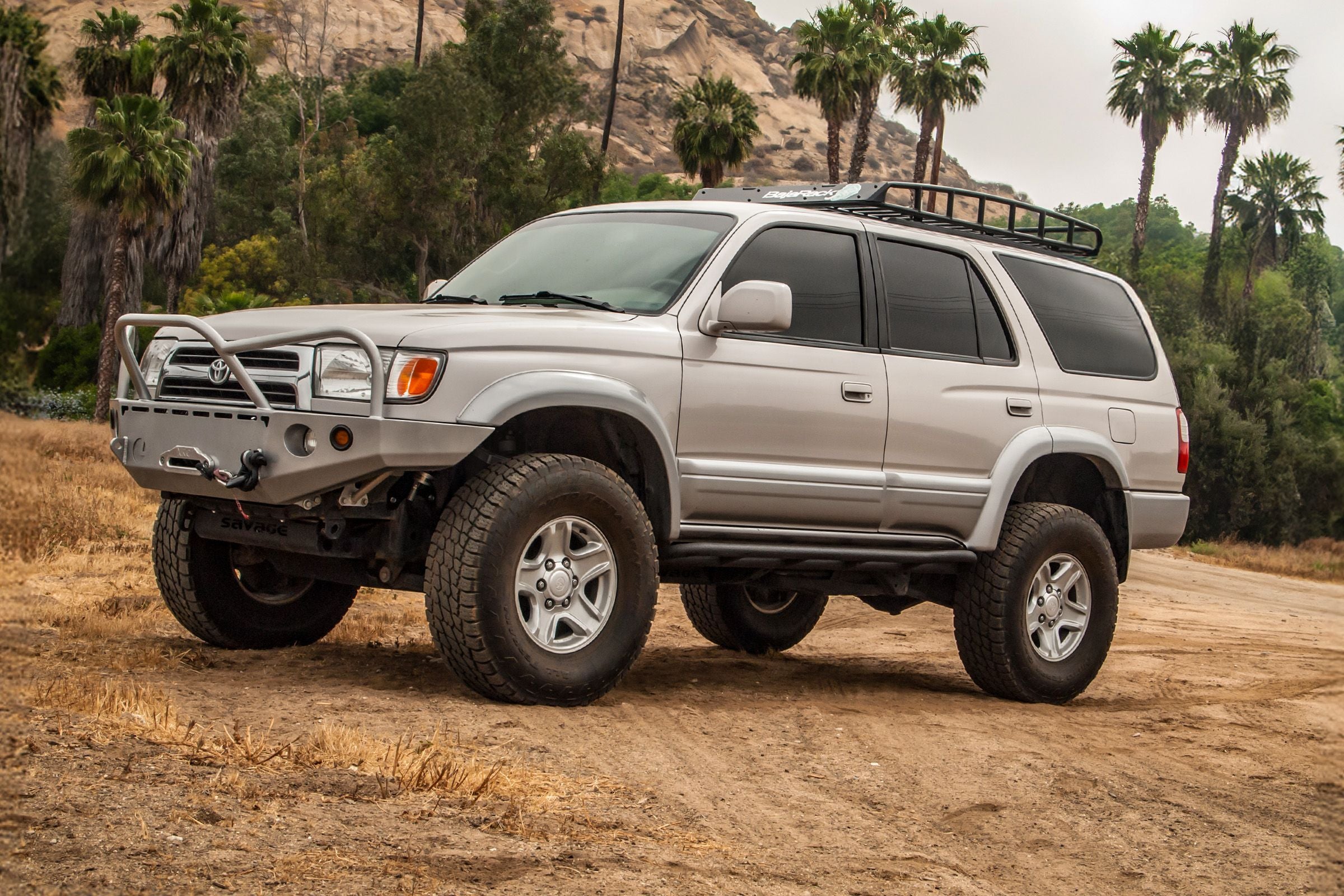 96-02 4RUNNER 0-3" STAGE 3 SUSPENSION SYSTEM W BILLET UCA Front View