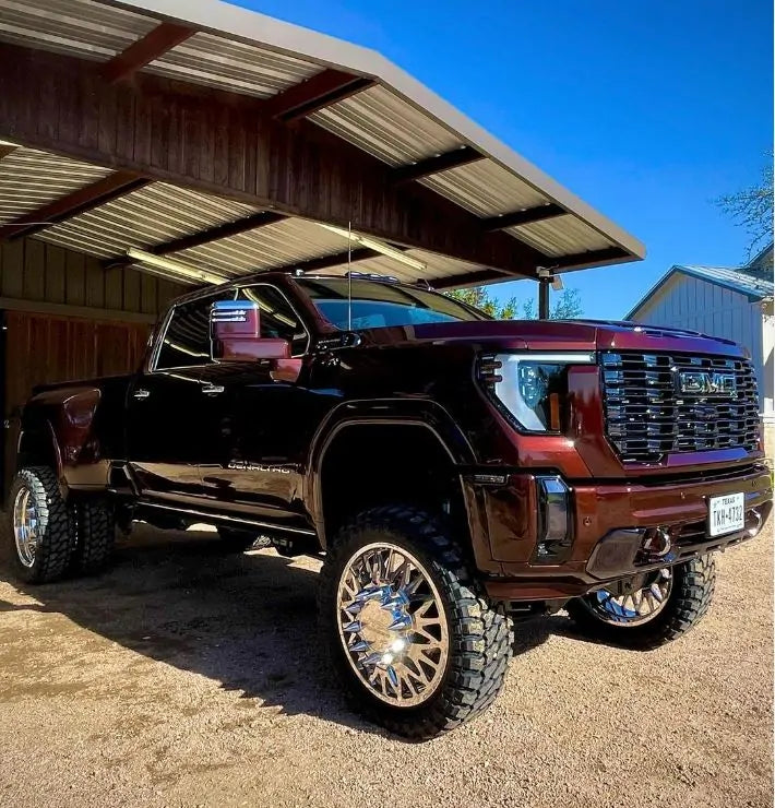 CST 2020-2025 GM 2500 / 3500 4wd Diesel | 10″ Stage 2 Suspension System Front View