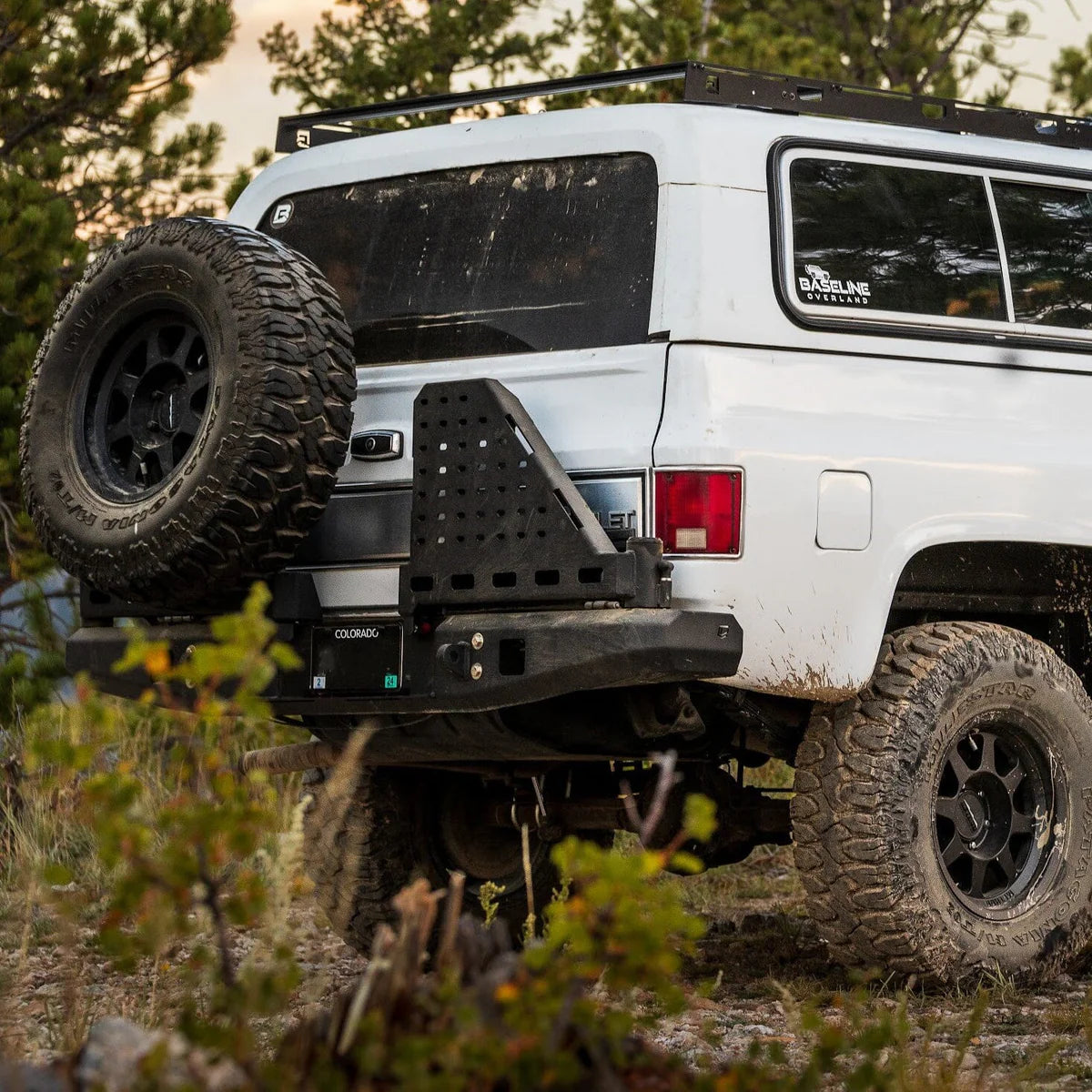 1973-1991 CHEVY/GM OCTANE DUAL SWING OUT REAR BUMPER Front View