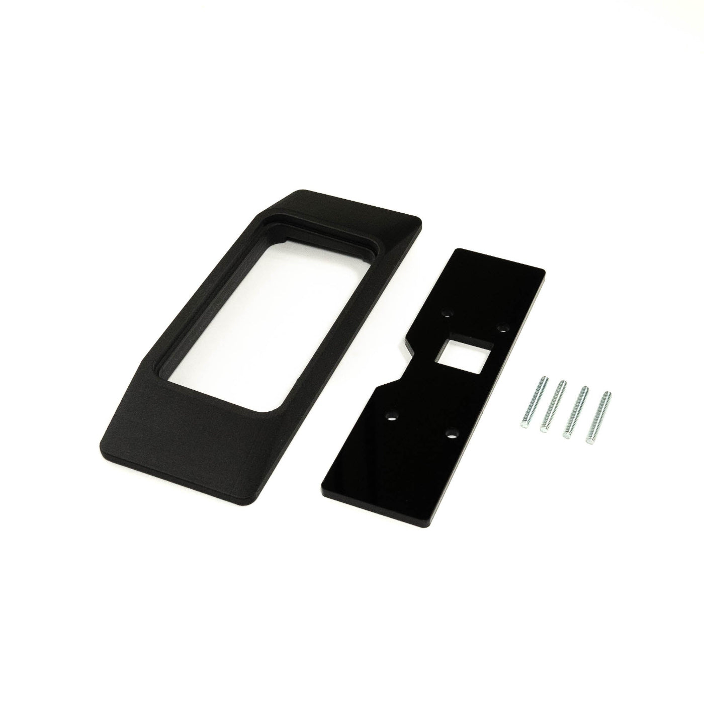 '21-24 Ford Bronco/Bronco Raptor SDHQ Built Switch-Pros SP-9100 Keypad Mount display of included parts and hardware