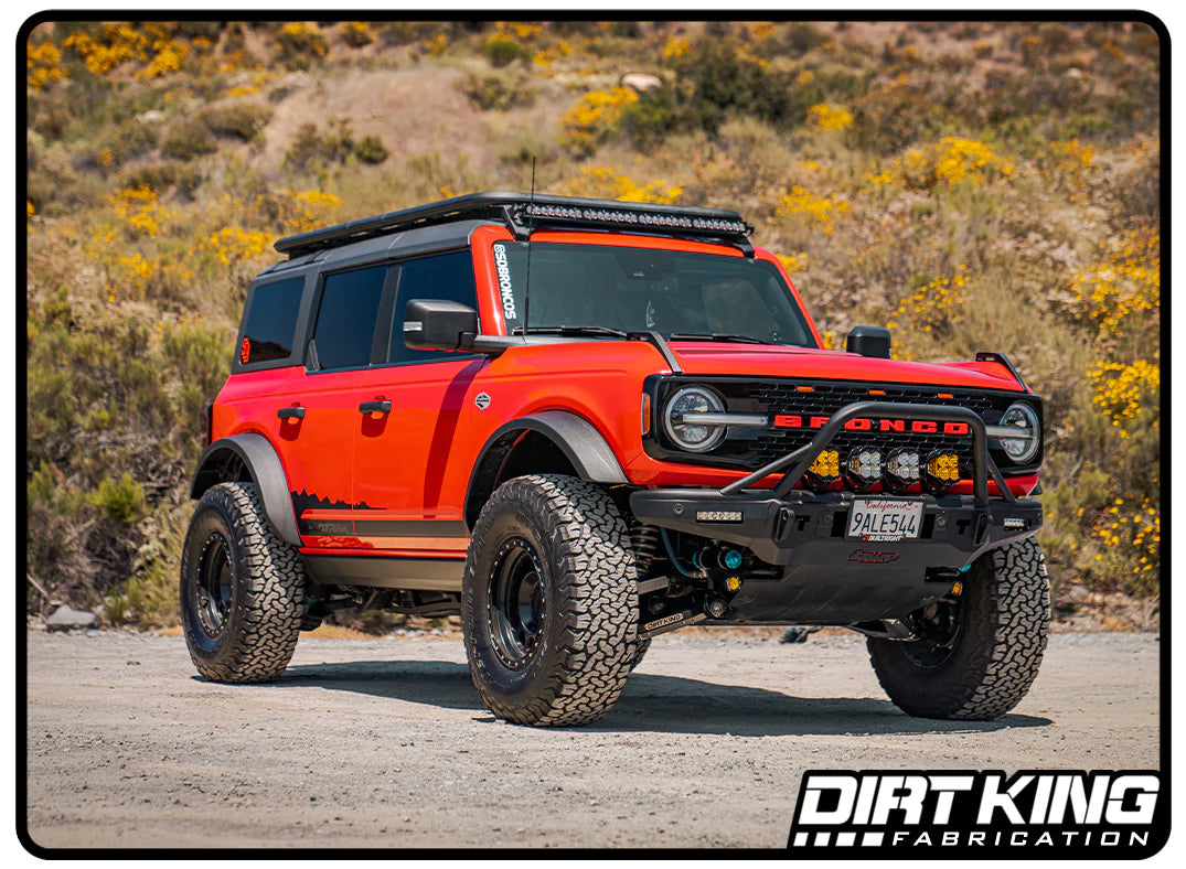 '21+ Bronco Dirt King 4130 Balljoint Upper Control Arm Kit Display on Vehicle