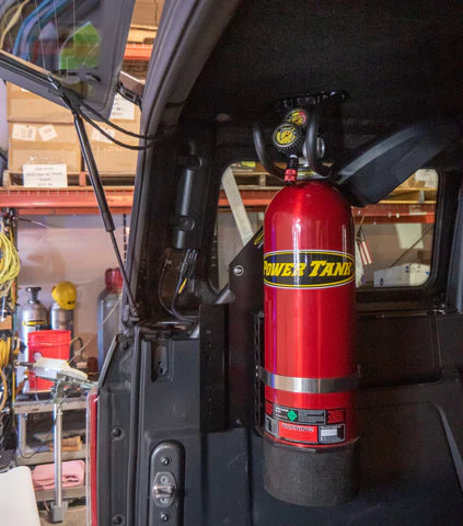 15 lb. 4 Door Bronco Edition Power Tank (6th Gen 2021+) | Candy Blue | HP250i Regulator
