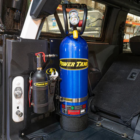 15 lb. 2 Door Bronco Edition Power Tank (6th Gen 2021+) | Candy Blue | HP250i Regulator