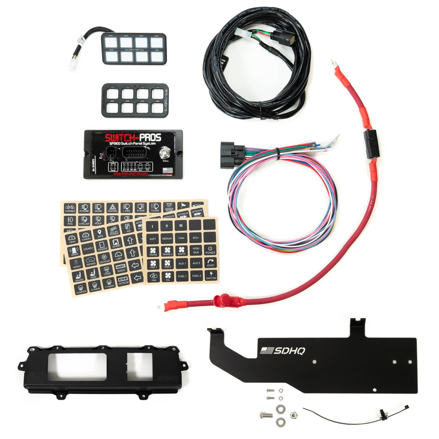 2015-2019 Chevrolet/GMC 2500HD/3500HD SDHQ Built Complete Switch Pros SP9100 Kit