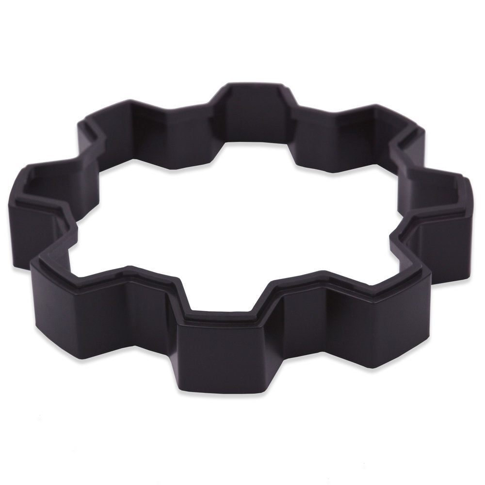 RACELINE WHEEL SERIES 930B SHIFT BLACK CAP 1" SPACER (8 LUG)