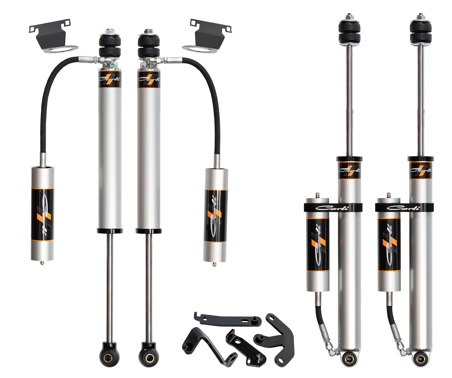 '19-24 Ram 2500 Power Wagon 2" Back Country System Display of Shocks