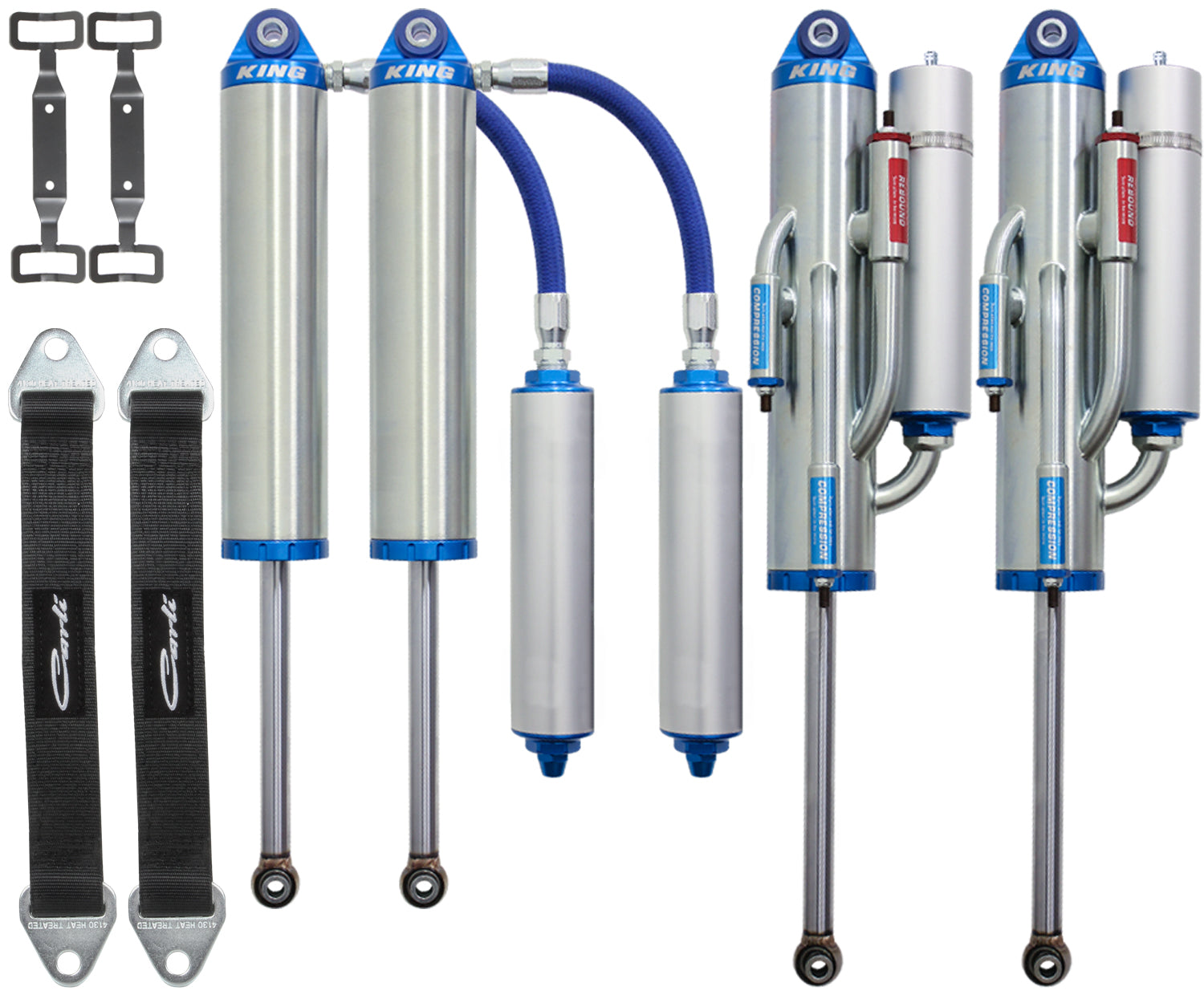 10-11 RAM 2500/3500 4X4 DIESEL 3.0" LIFT UNCHAINED LONG ARM SYSTEM Display of Included Parts