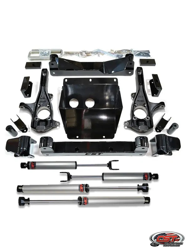 CST 11-19 GM 2500/3500 4-6″ Stage 3 Suspension System Front View
