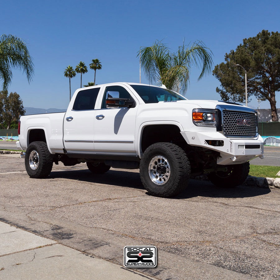 CST 11-19 GM 2500 / 3500 4-6″ Stage 3 Suspension System w/ FOX 2.0 IFP’s Front View